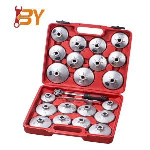 23-delni ključ za pokrovček oljnega filtra z zaskočnim ključem